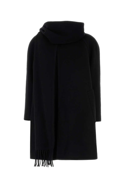 Balenciaga Scarf midi coat