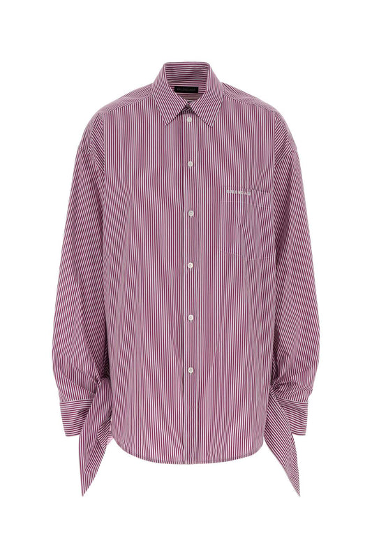 Balenciaga Knotted cuff blouse