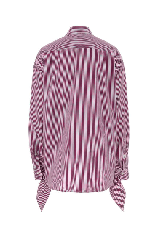 Balenciaga Knotted cuff blouse
