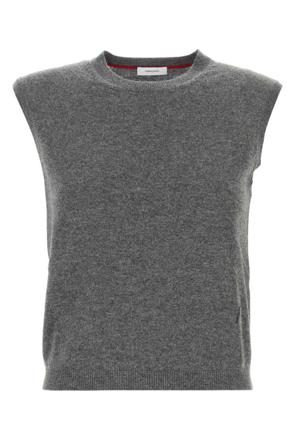 Salvatore Ferragamo Gilet girocollo