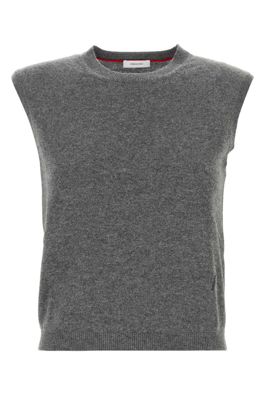 Salvatore Ferragamo Gilet girocollo