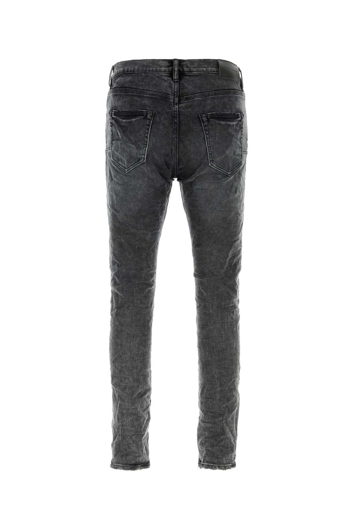 Purple Denim Vintage wash black