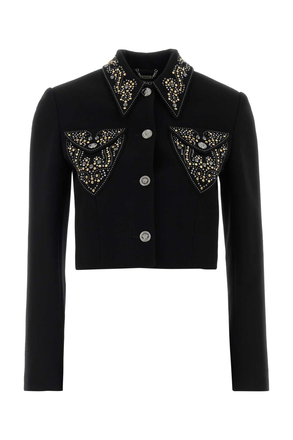 Versace Informal jacket responsible light weight double wo