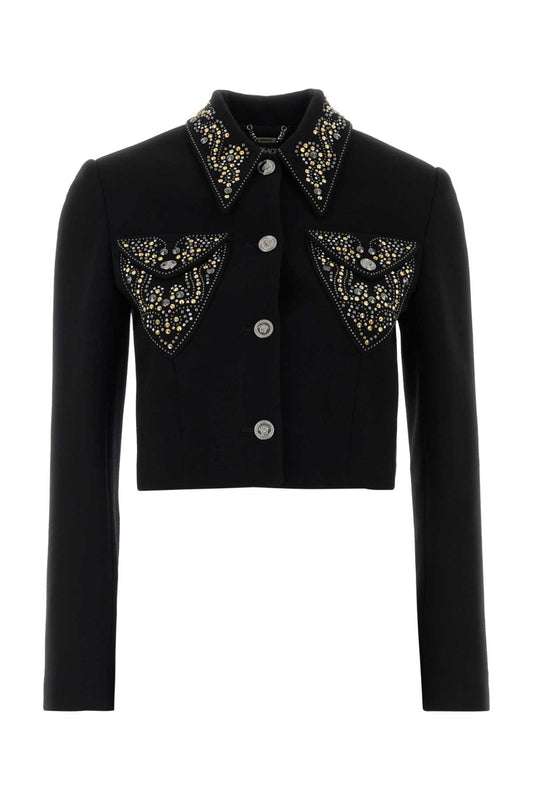Versace Informal jacket responsible light weight double wo