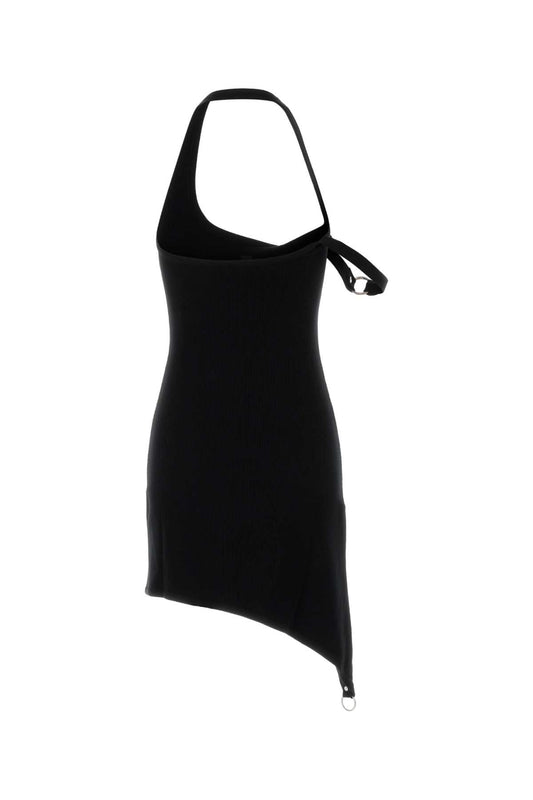 Courreges Undressed rib knit dress