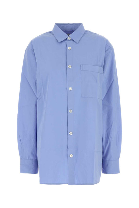 POPLIN, PYJAMAS LONG SHIRT - SHIRTS