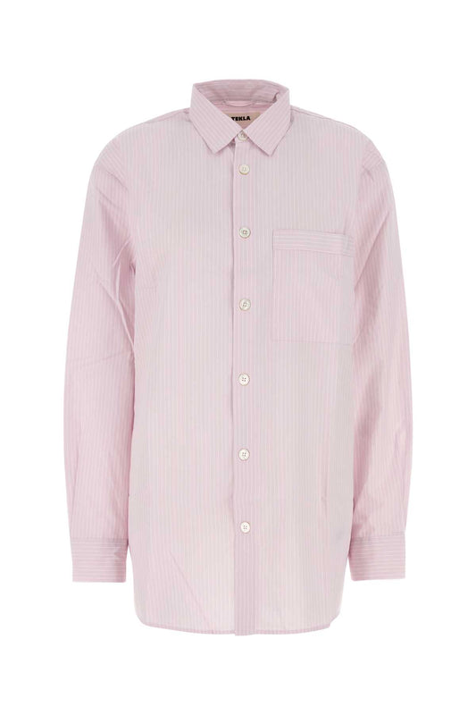 POPLIN, PYJAMAS LONG SHIRT - SHIRTS