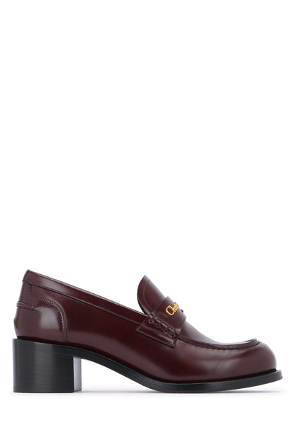 MOCASSINO BORDEAUX TACCO BORDEAUX PUMPS