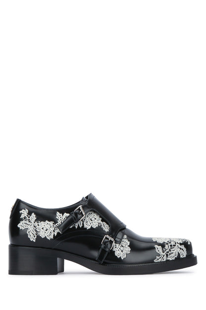 SCARPA MASCHILE CON RICAMI LACE-UP SHOES