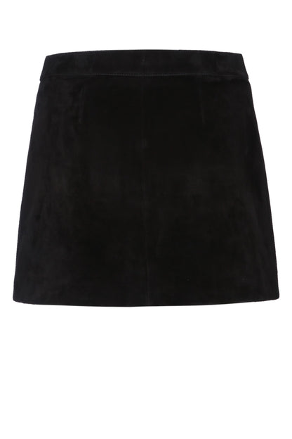 Celine Mini jupe details franges