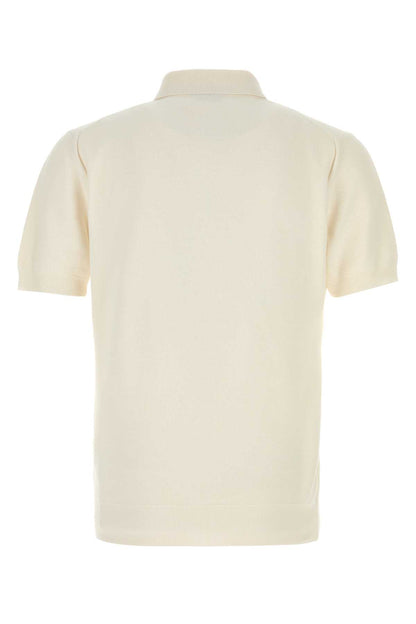 Tom Ford Silk cotton piquet ss polo
