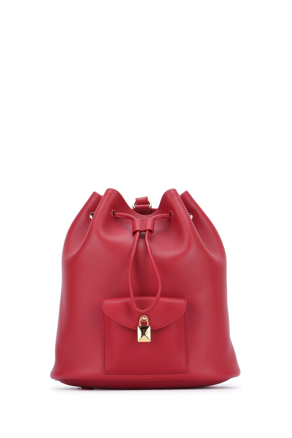 Loro Piana Extra drawstring backpack l27 rounded leather