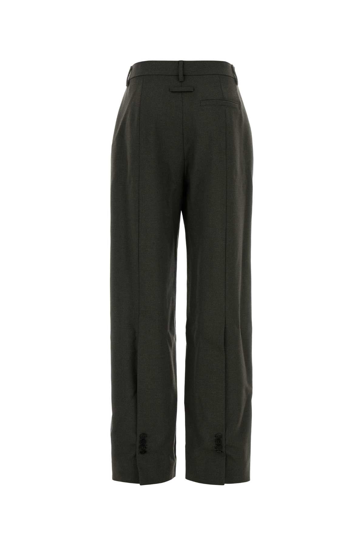 Jean Paul Gaultier Tailoring trouser with hem buttoning det