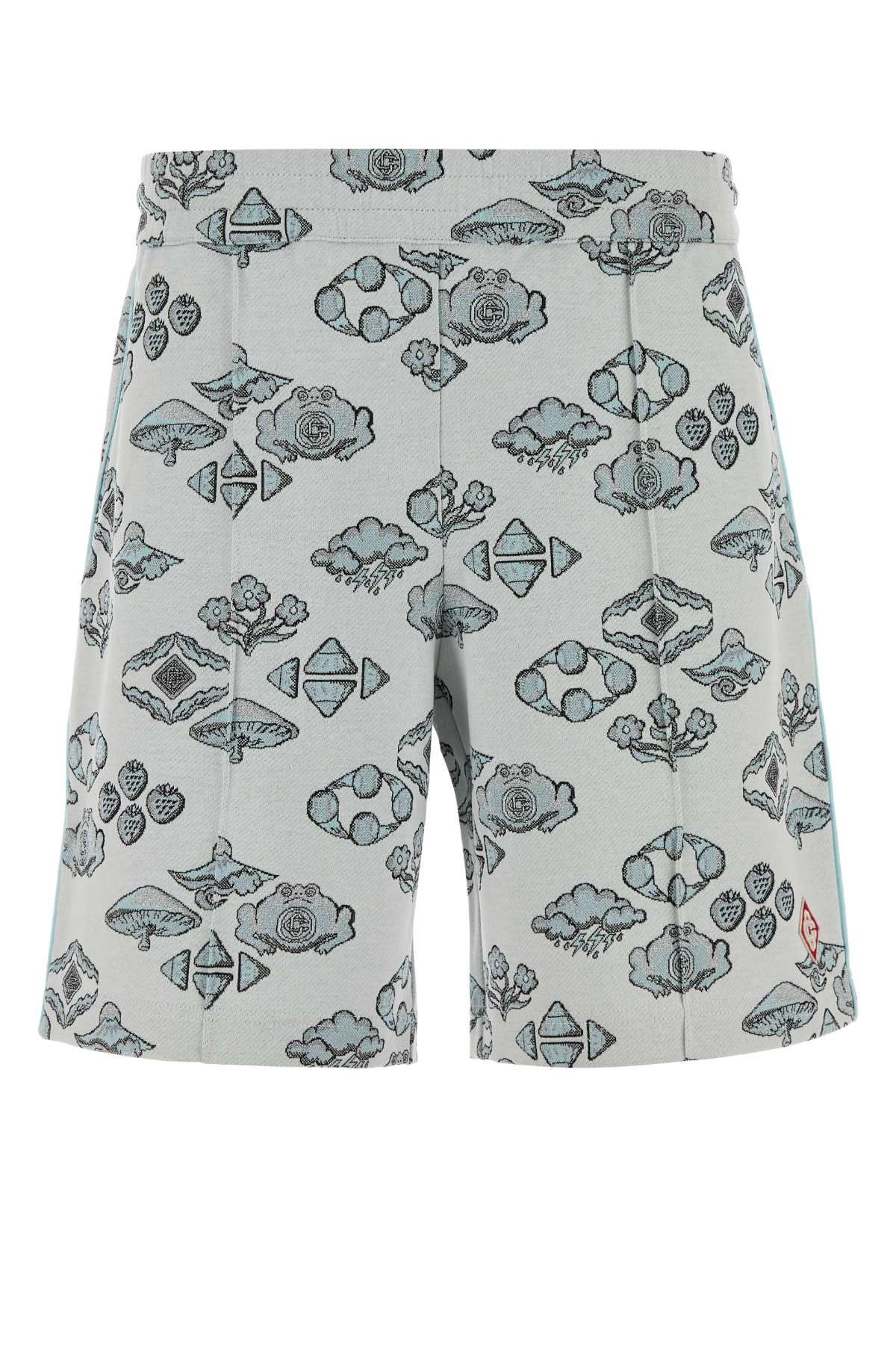 Casablanca Mens jacquard track shorts
