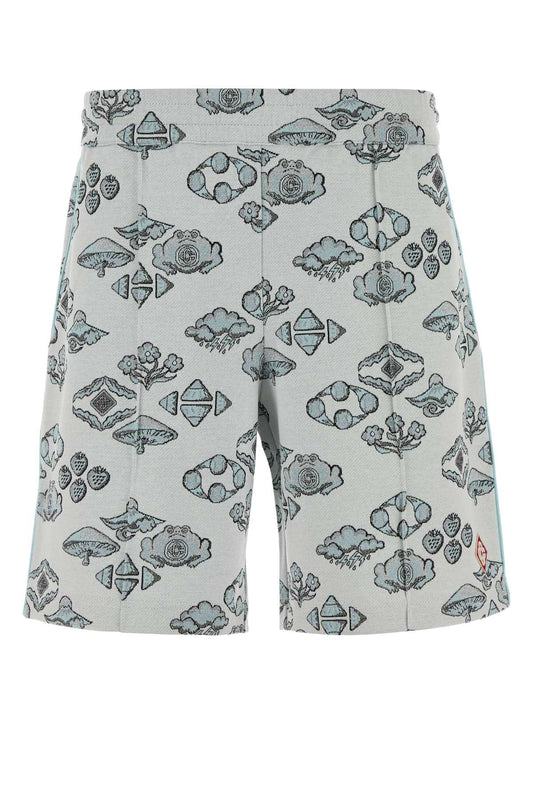 Casablanca Mens jacquard track shorts
