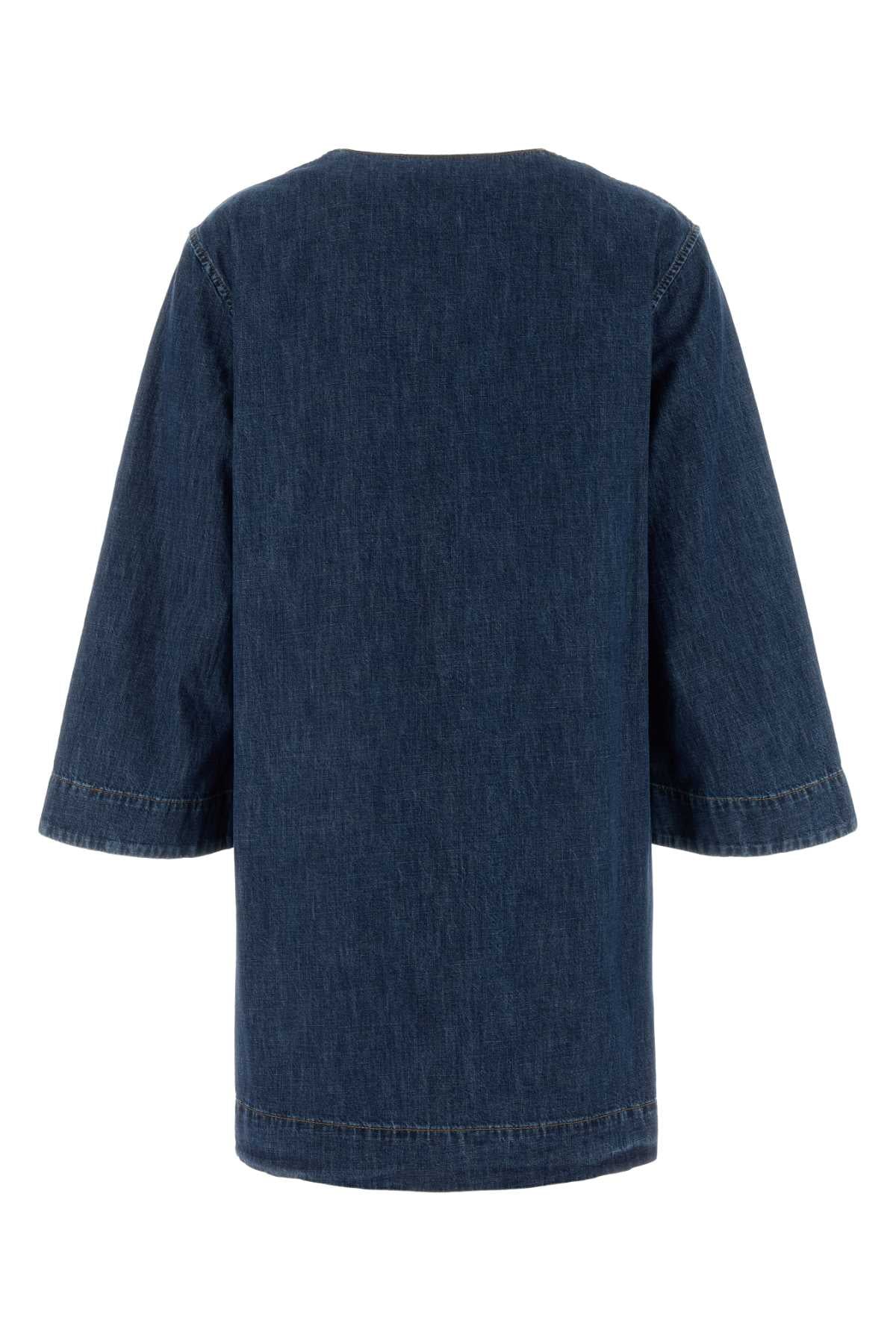 Valentino Garavani Abito denim | solid | cha