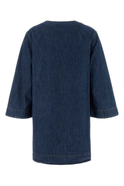Valentino Garavani Abito denim | solid | cha