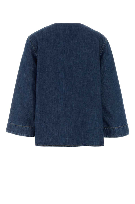 CAMICIA M/CORTE DENIM | S TOPS