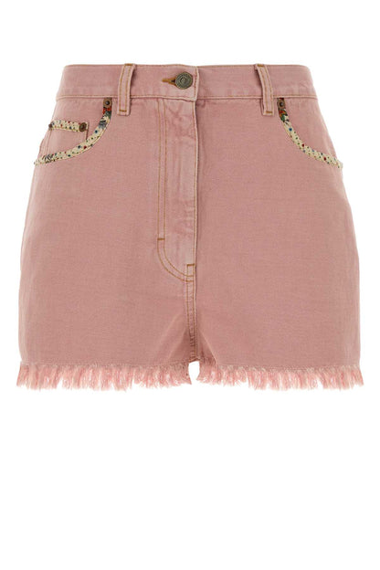 Valentino Garavani Short denim | solid | den