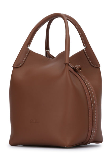 Loro Piana Bale small rounded leathe