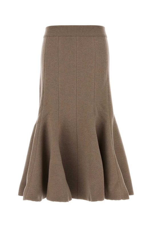 Bottega Veneta Mw compact cashmere skirt