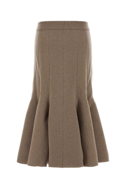 Bottega Veneta Mw compact cashmere skirt