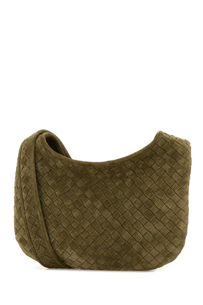 Bottega Veneta Borsa intr.10 light suede cach