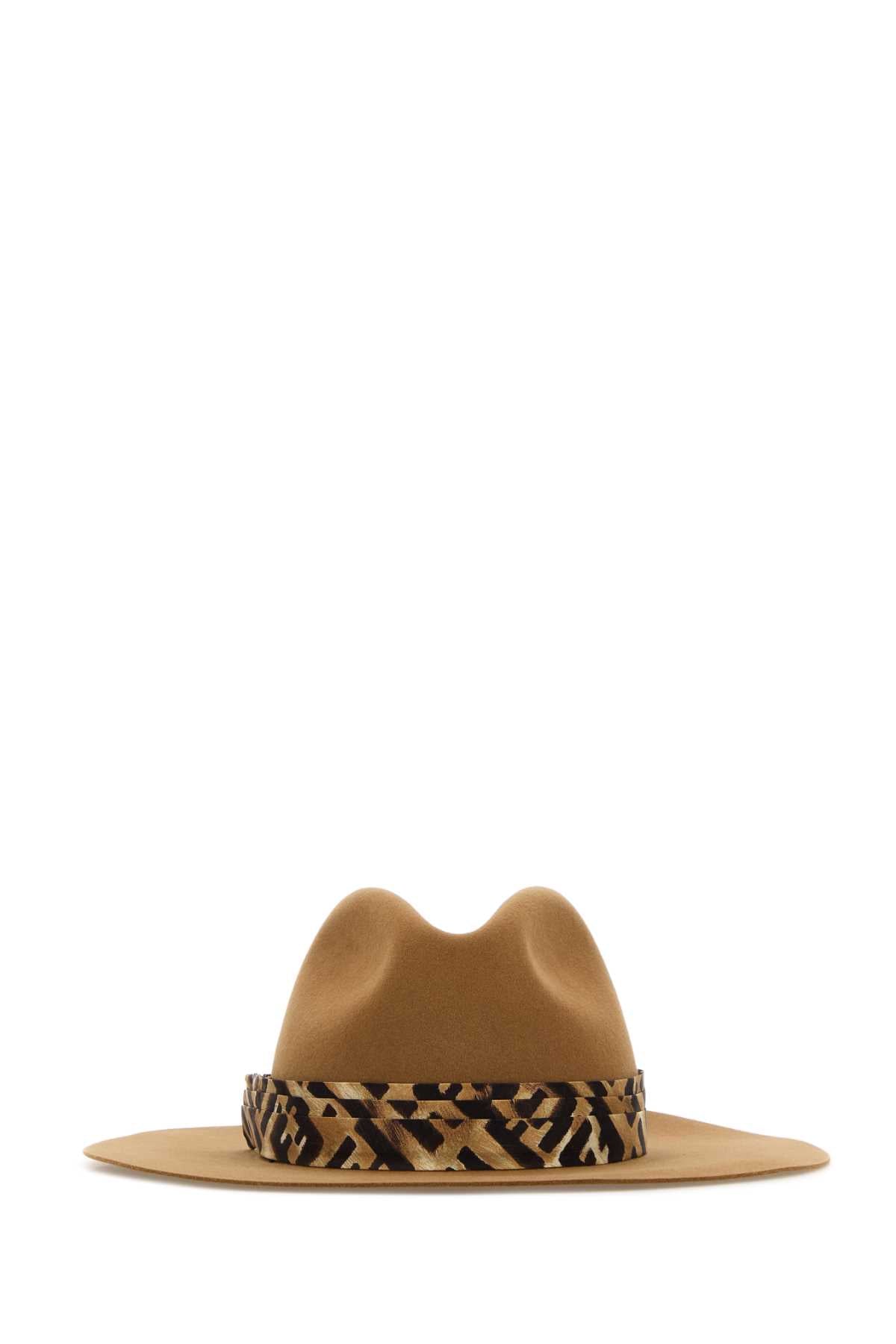 Fendi Cappello feltro lana fascia s