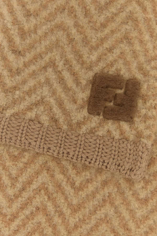 Fendi Sciarpa 30x190 alpaca garzata
