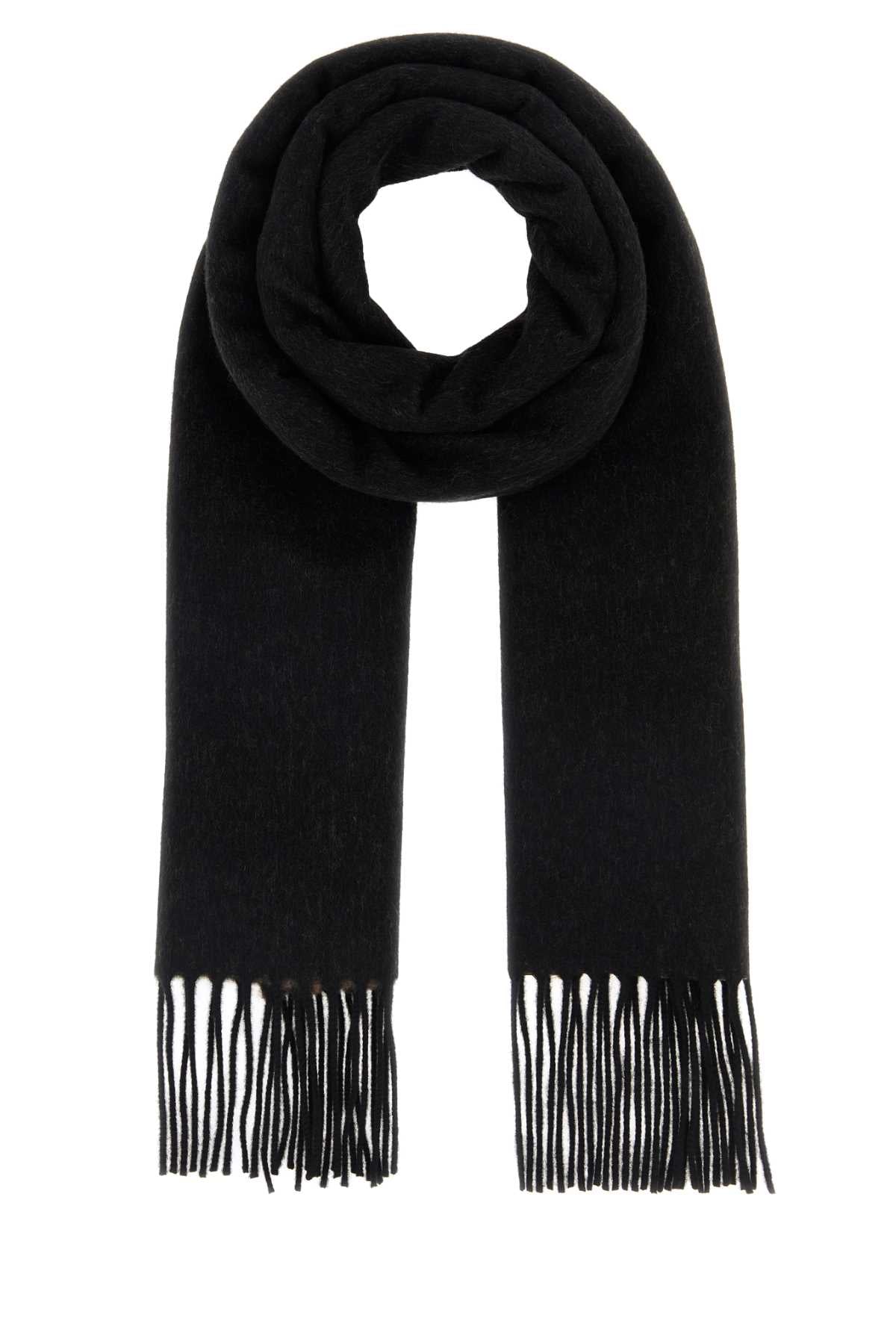 Fendi Sciarpa in cashmere con logo ff double face