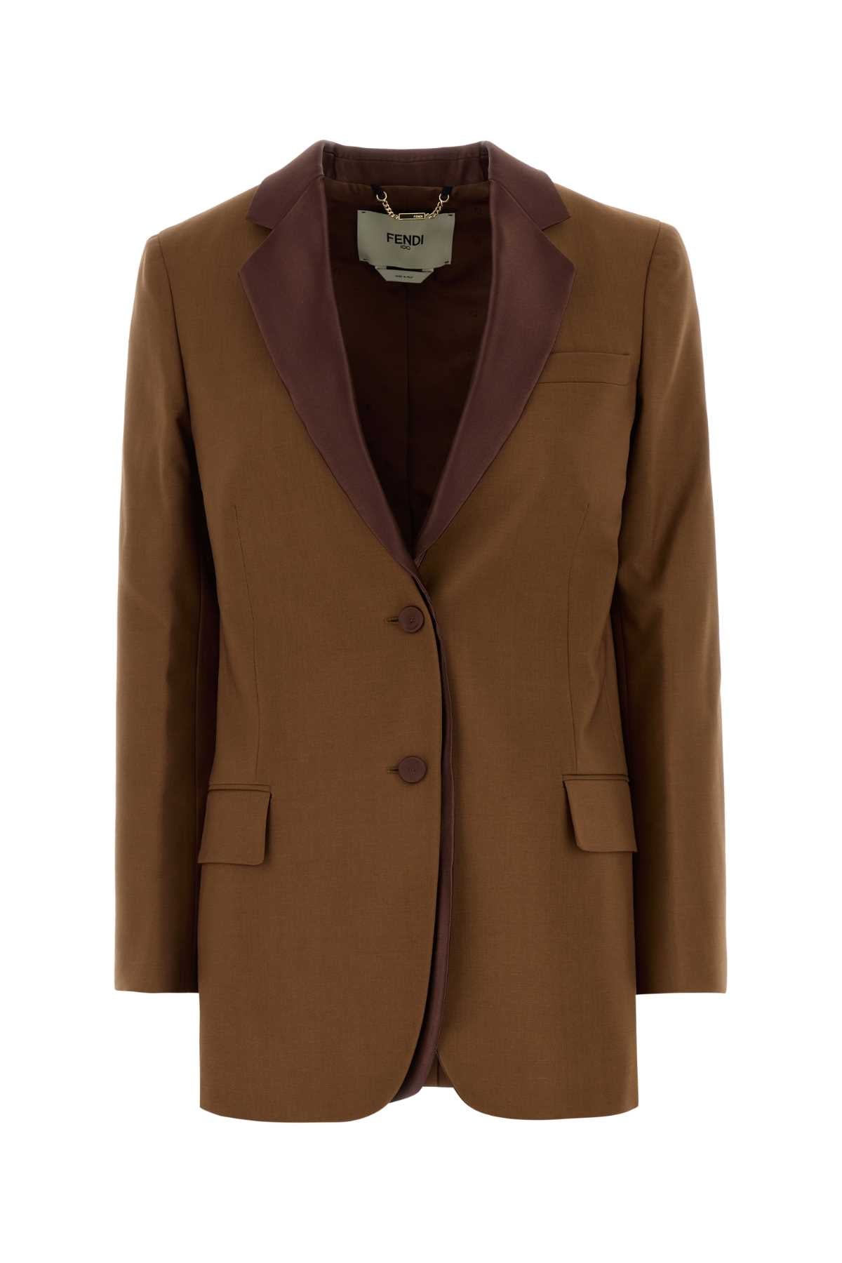 Fendi Giacca wool mohair tailoring