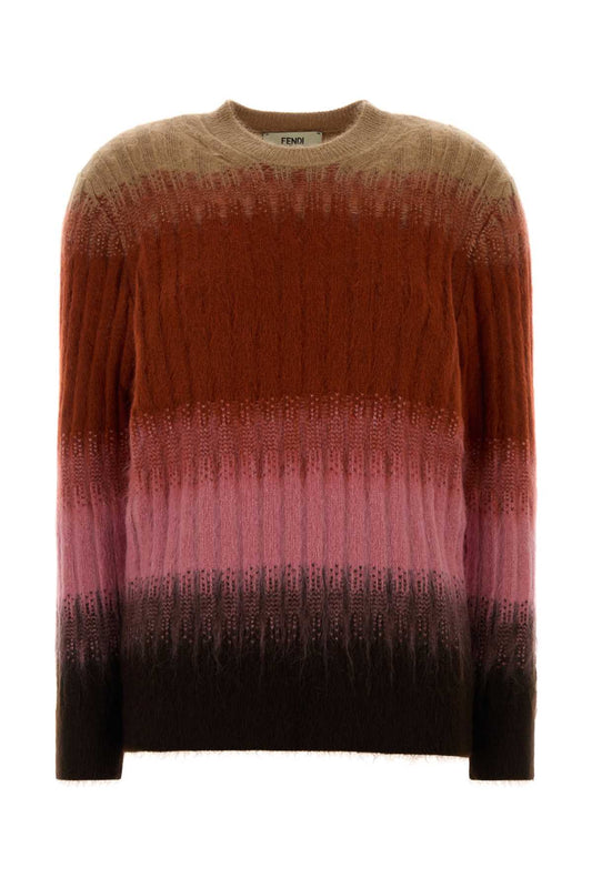 Fendi Pull wool mohair de