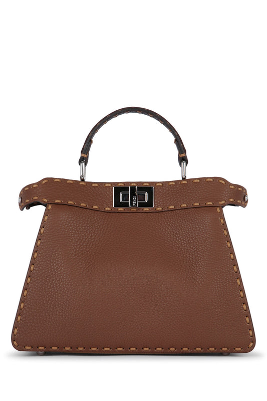 Fendi Peakaboo tortora cuoio romano