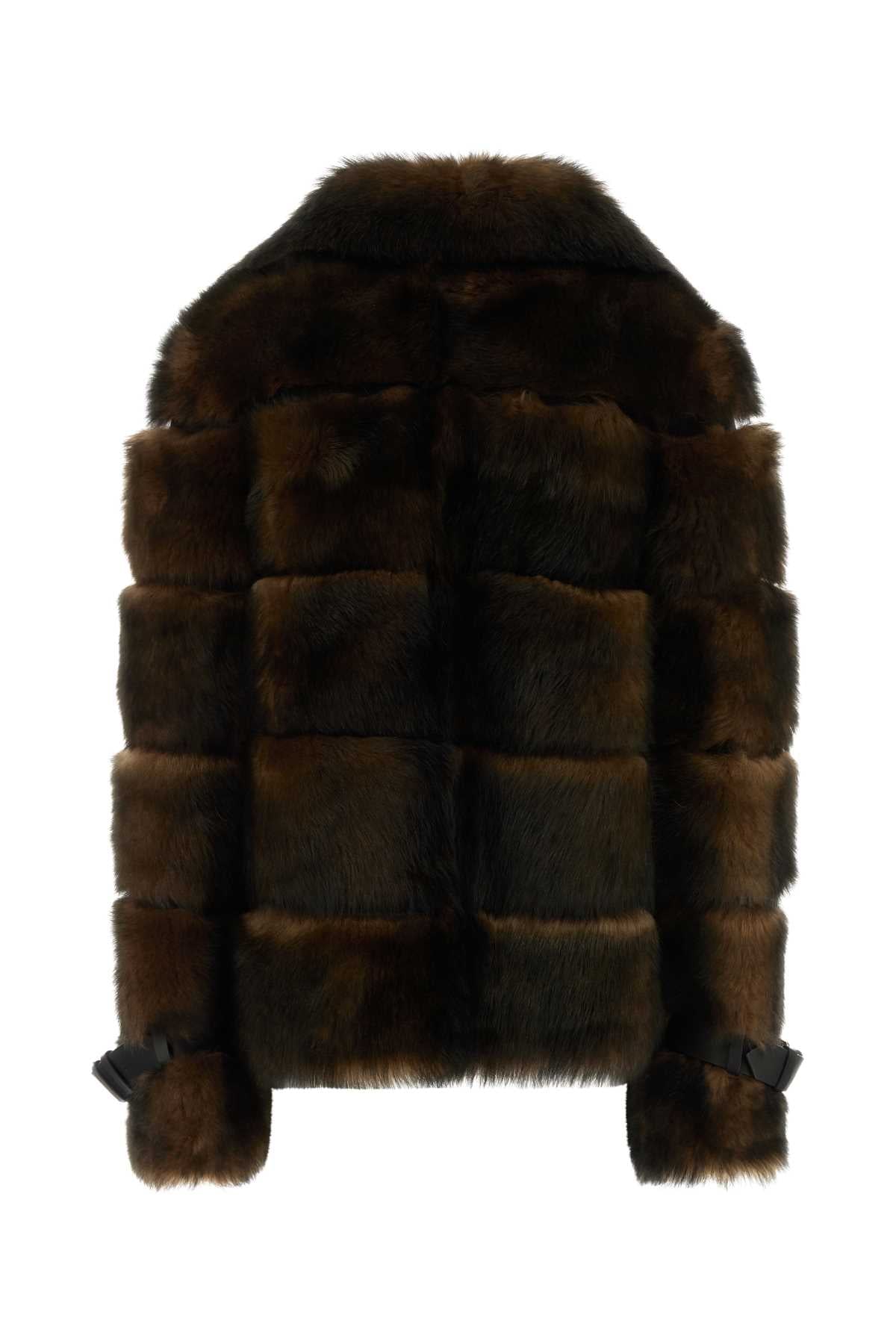 Fendi Shearling toscano look