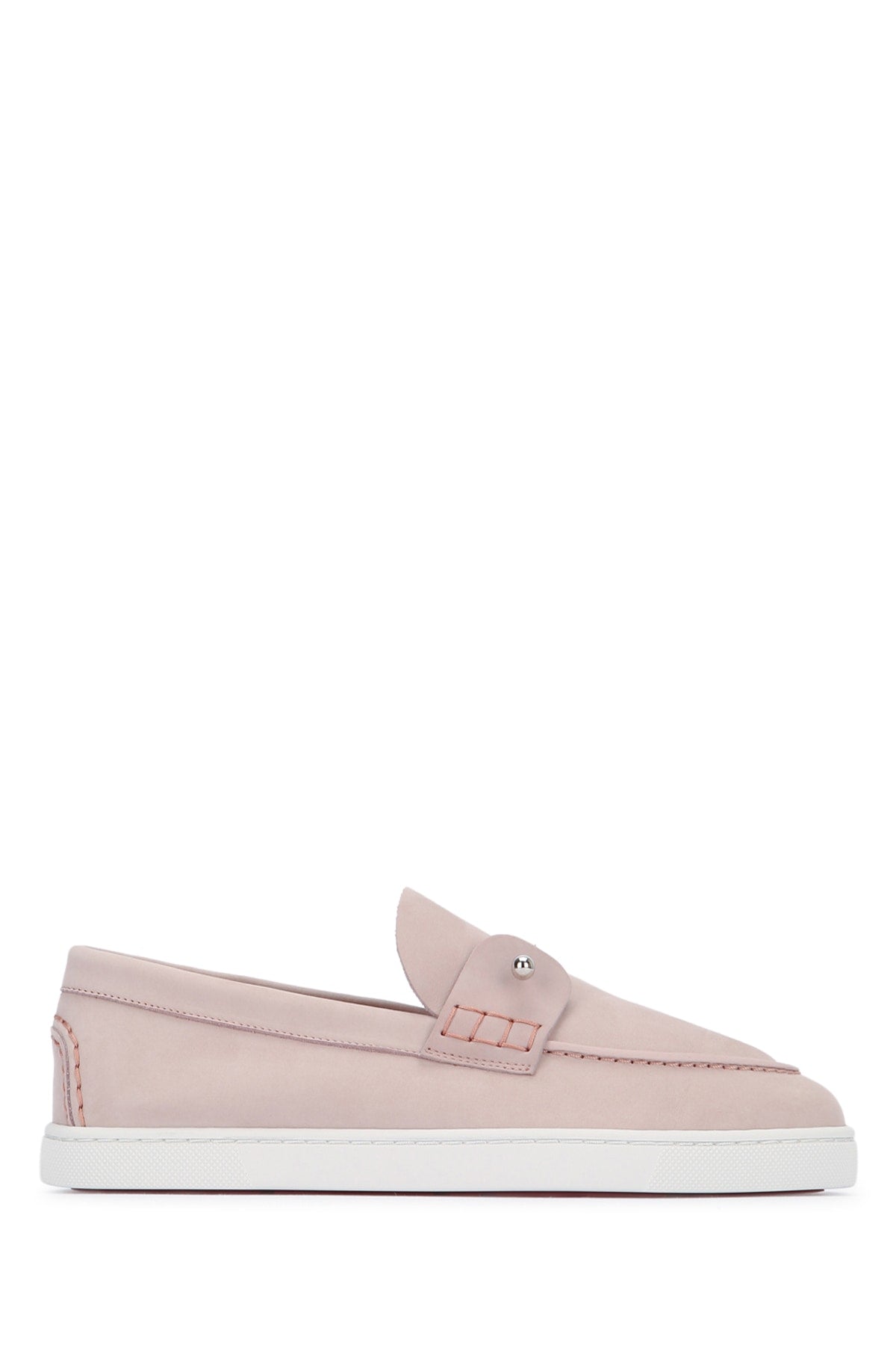 CHAMBELIBOAT DONNA FLAT CALF NUBUCK RETOURNE DS LOAFERS