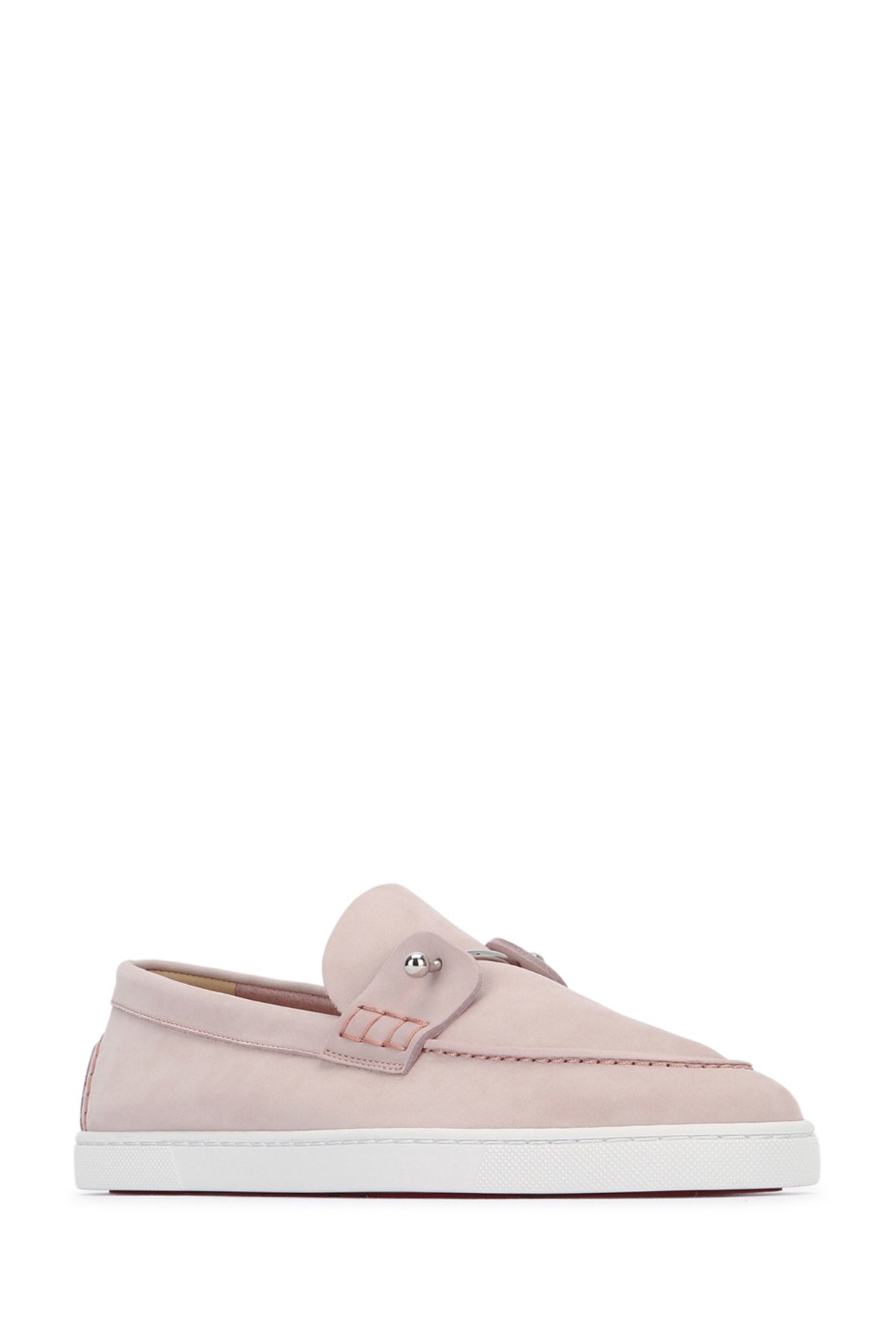 CHAMBELIBOAT DONNA FLAT CALF NUBUCK RETOURNE DS LOAFERS