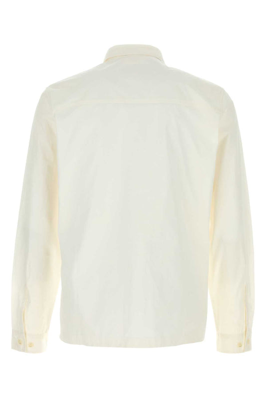 C.p. Company Metropolis series gabardine long sleeve button shi