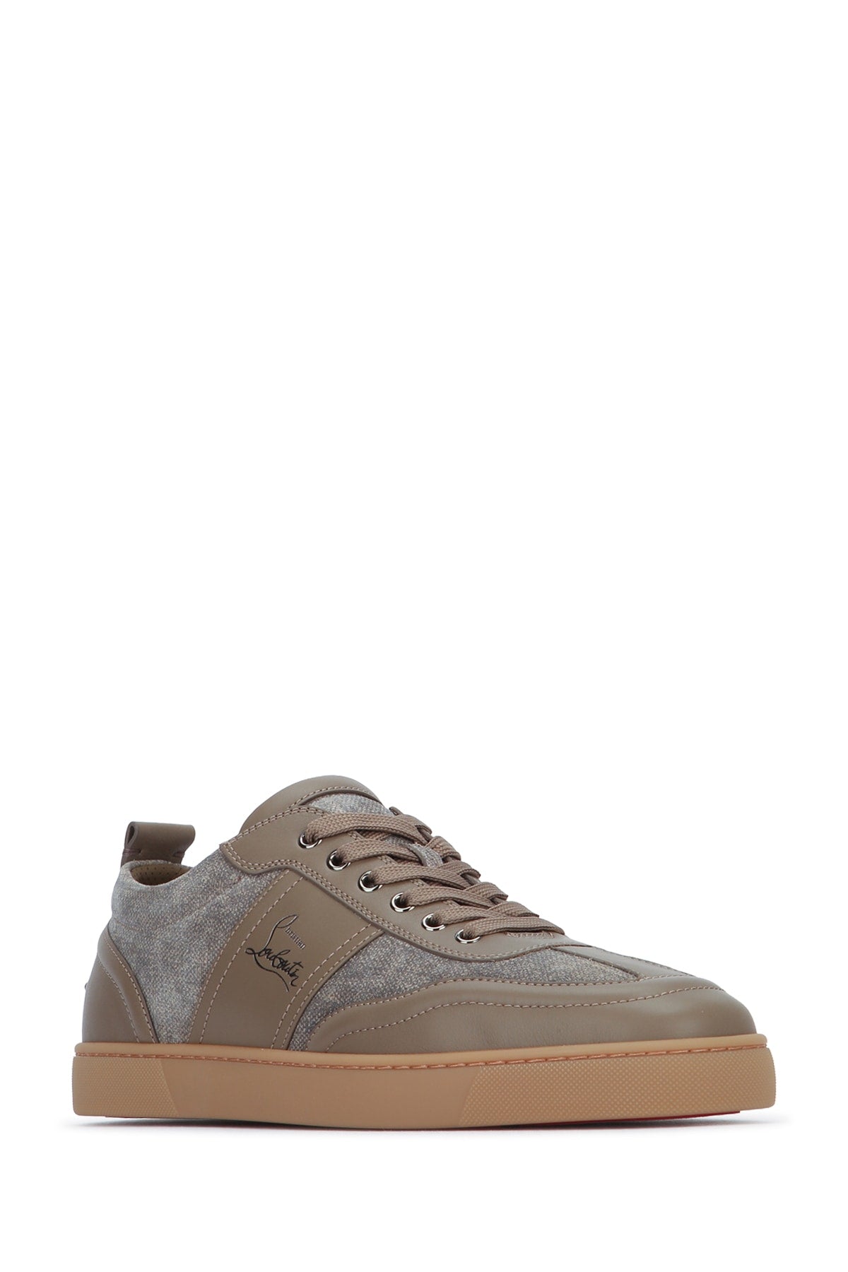 RETERO FLAT CALF DS/CROSTA KNIT SNEAKERS