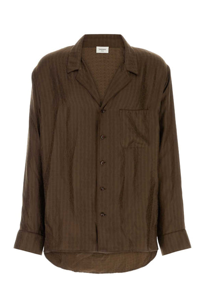 Saint Laurent Chemise pyjama col r