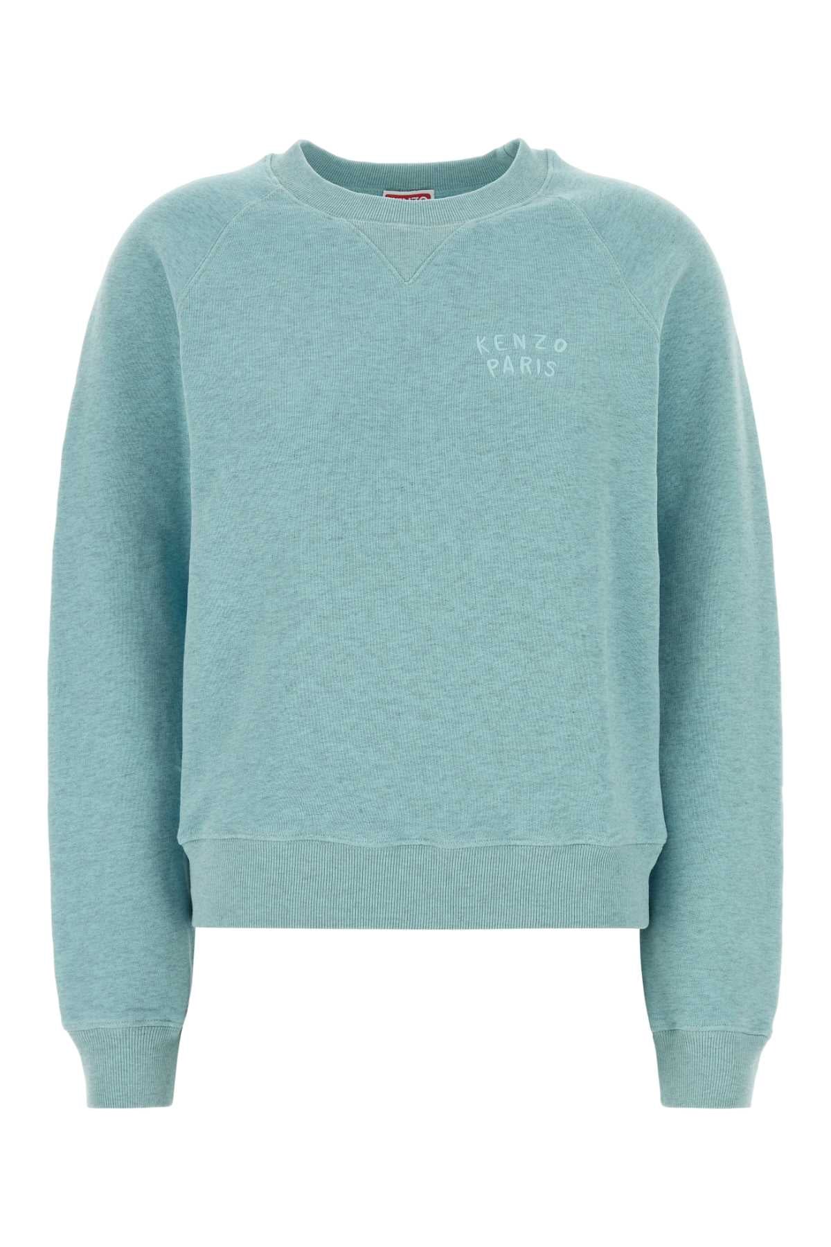 Kenzo Kenzo boke heart embroidered overdyed classic swea