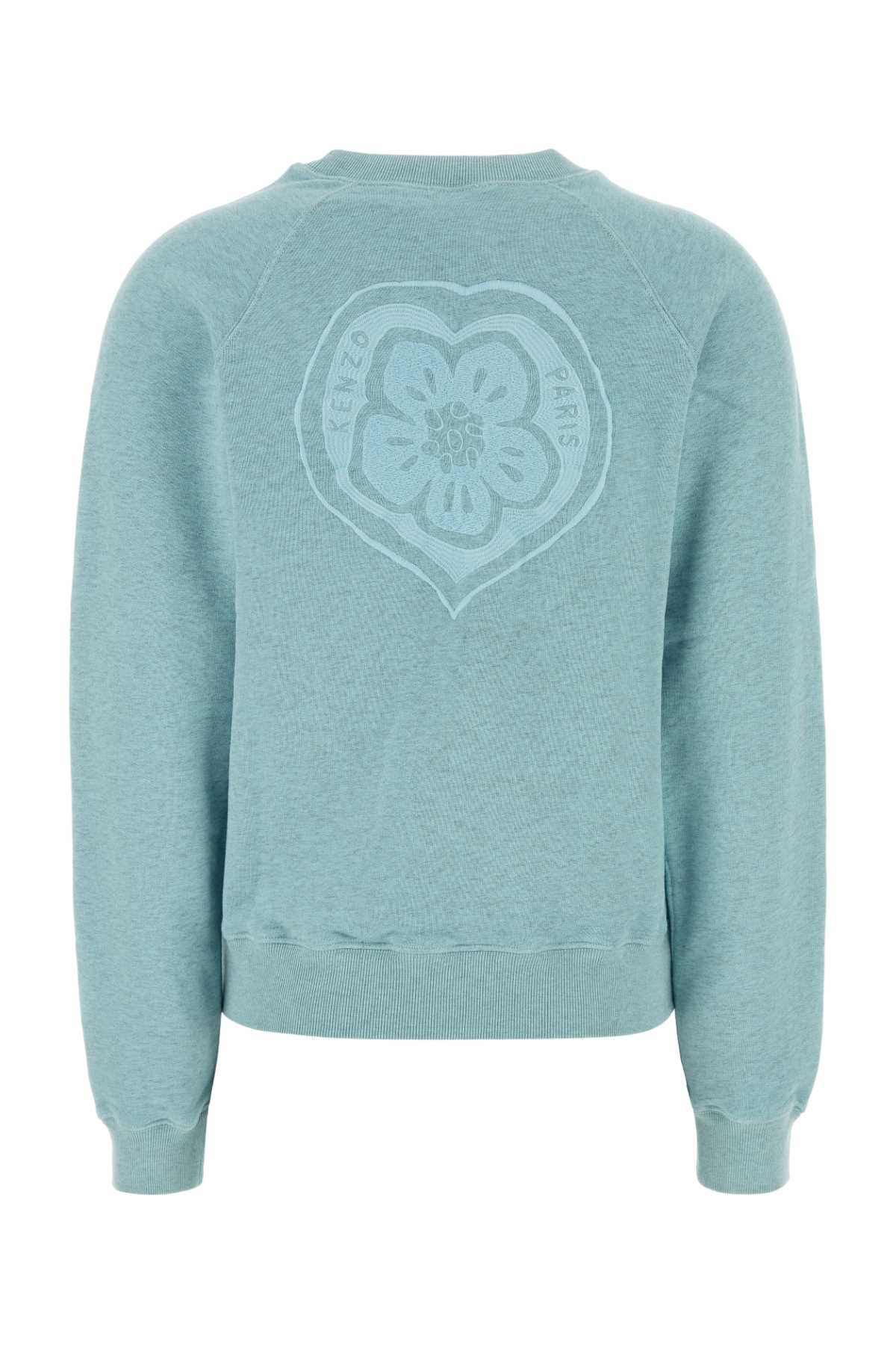 Kenzo Kenzo boke heart embroidered overdyed classic swea
