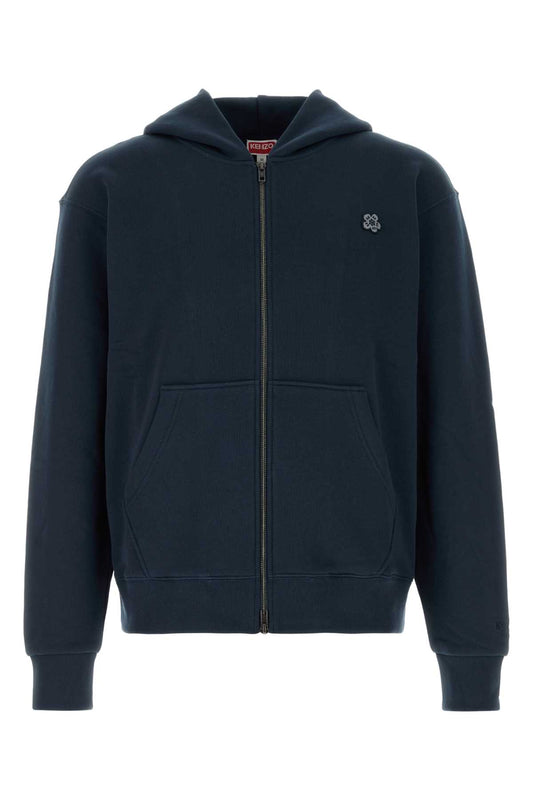 Kenzo Boke flower crest zip up hoodie
