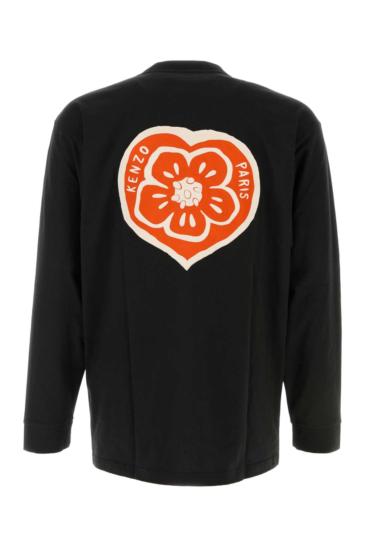 Kenzo Gots kenzo boke heart relax long sleeves t-shirt