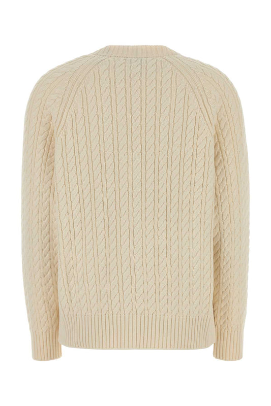 Kenzo Boke flower cable crest vneck cardigan