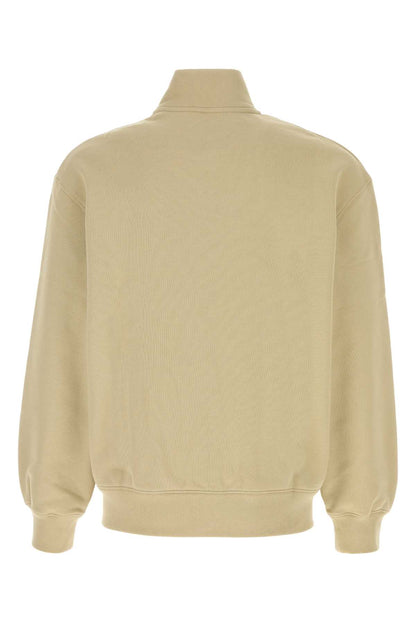 Maison Kitsune Fox head zipped comfort sweatshirt