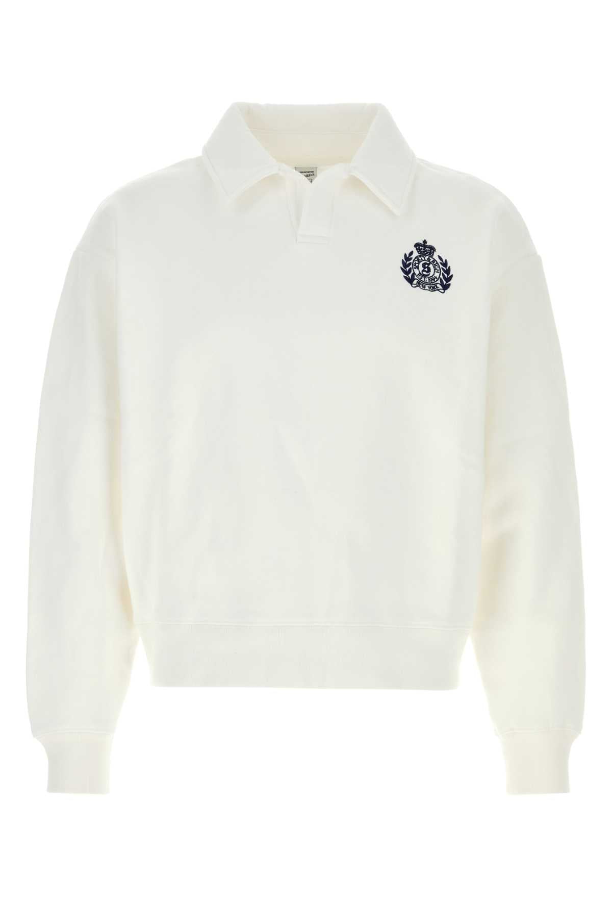 Sporty & Rich Ny crest embroidered polo