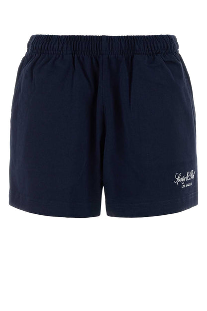 VENDOME LA EMBROIDERED DISCO SHORT SHORTS