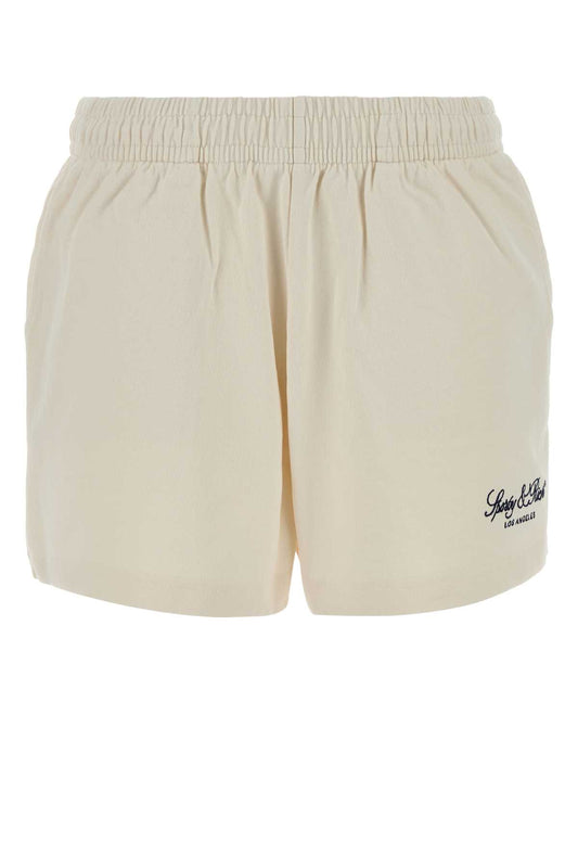 Sporty & Rich Vendome la embroidered disco short