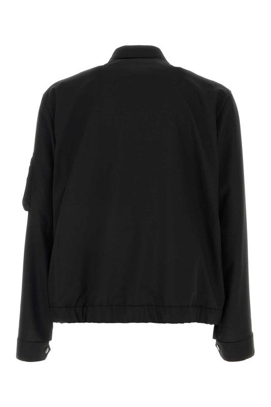 Sacai Suiting x nylon twill blouson