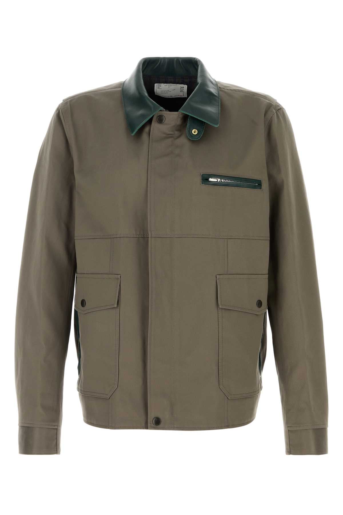 Sacai Cotton chino blouson